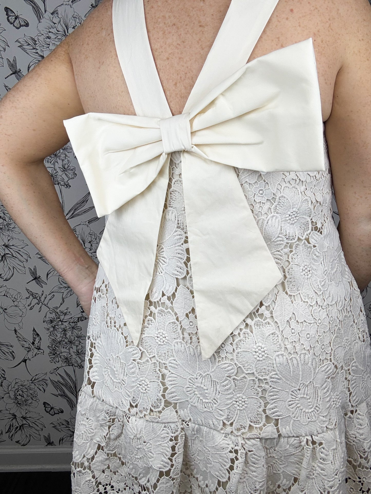 Back Story Lace Mini | Ivory