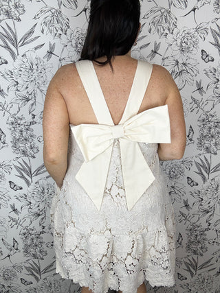 Back Story Lace Mini | Ivory