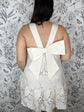 Back Story Lace Mini | Ivory
