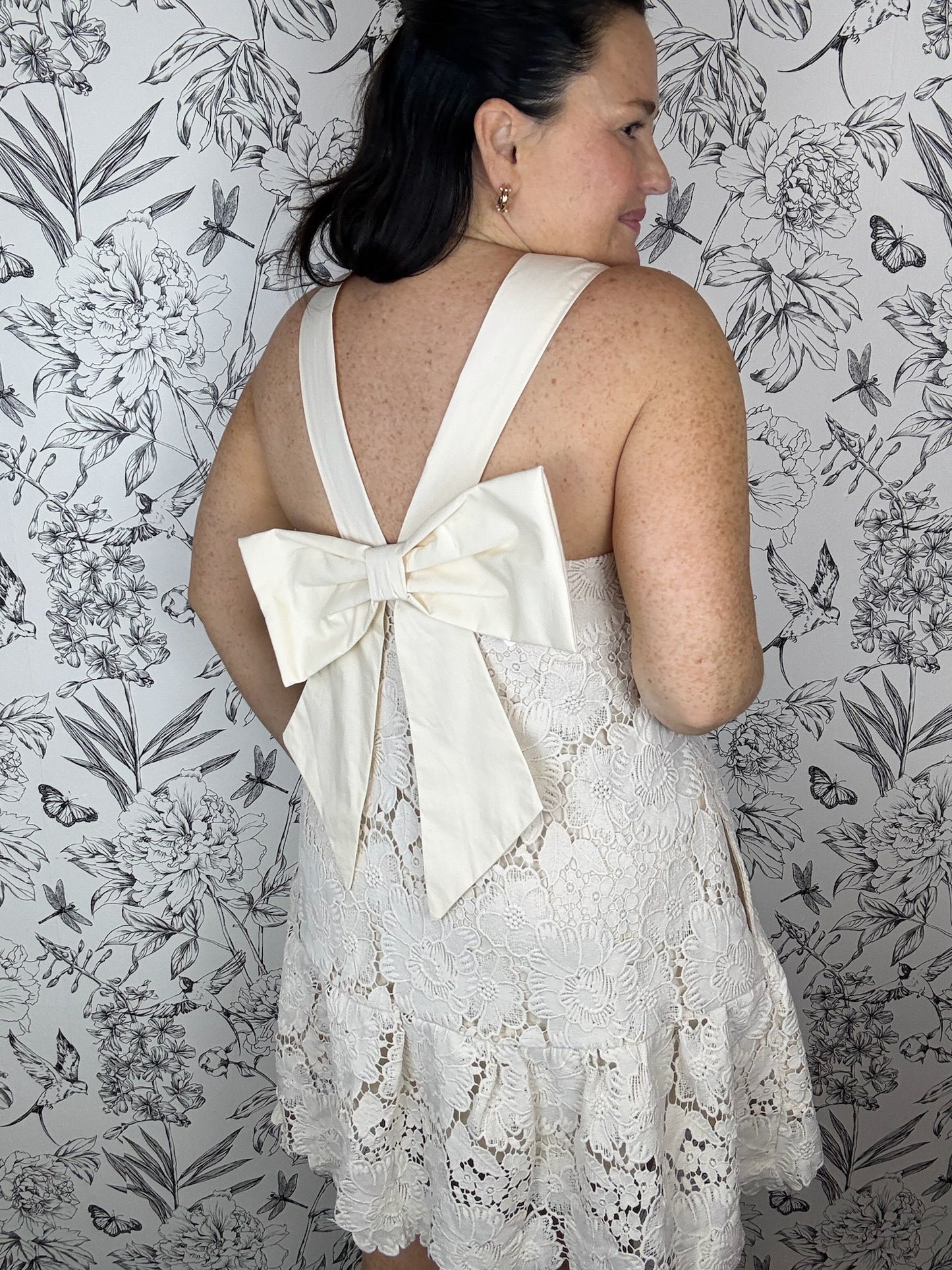 Back Story Lace Mini | Ivory