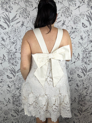Back Story Lace Mini | Ivory