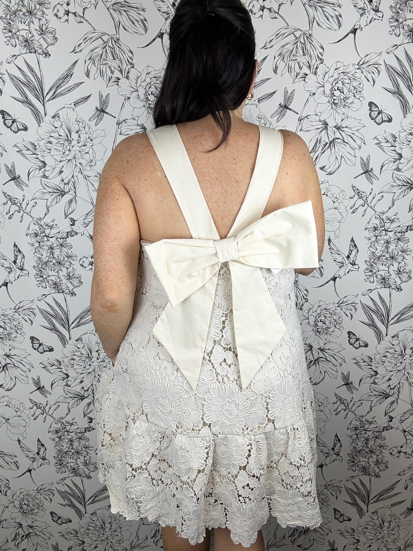Back Story Lace Mini | Ivory