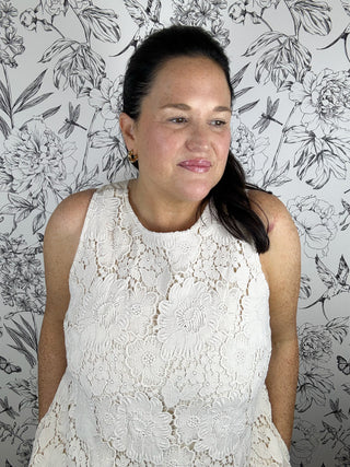 Back Story Lace Mini | Ivory
