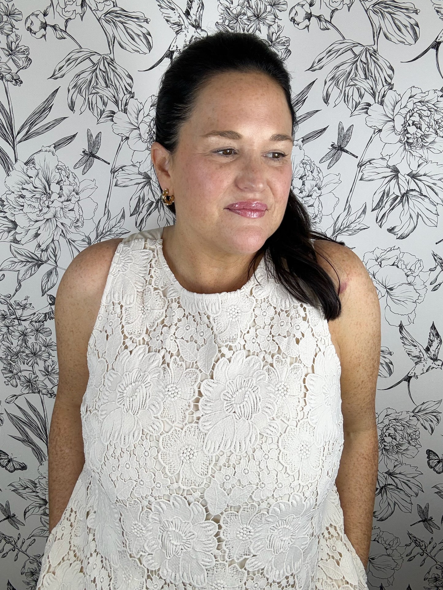 Back Story Lace Mini | Ivory