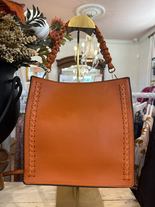 The Esme Whipstitch Tote - Best & Co. Boutique