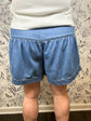Weekender Shirred Shorts