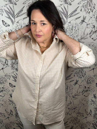 Seaport Button Up Parchment