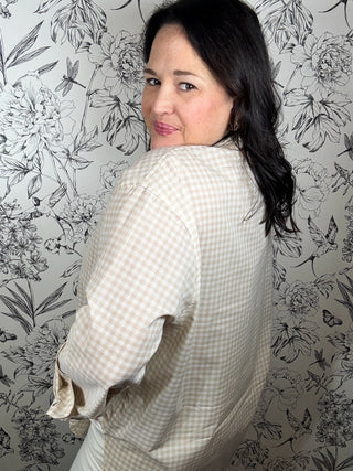 Seaport Button Up Parchment