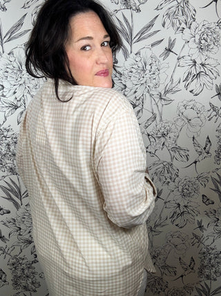 Seaport Button Up Parchment