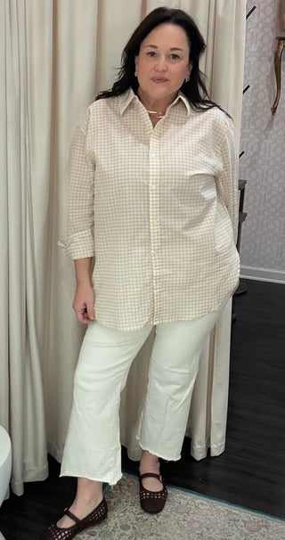 Seaport Button Up Parchment