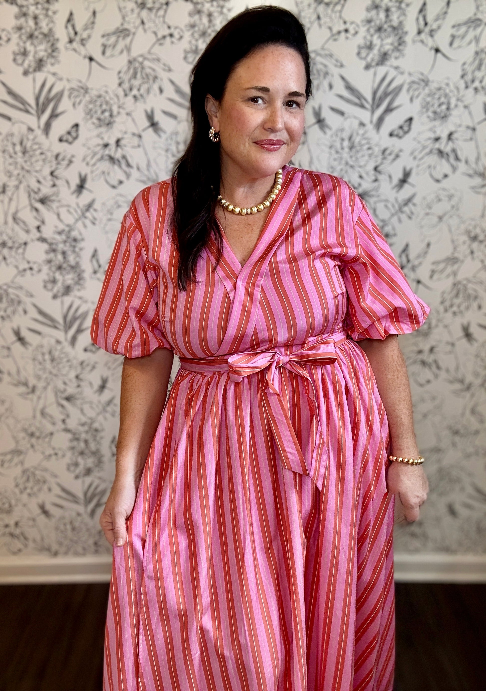 Rosemary Stripe Midi - Best & Co. Boutique