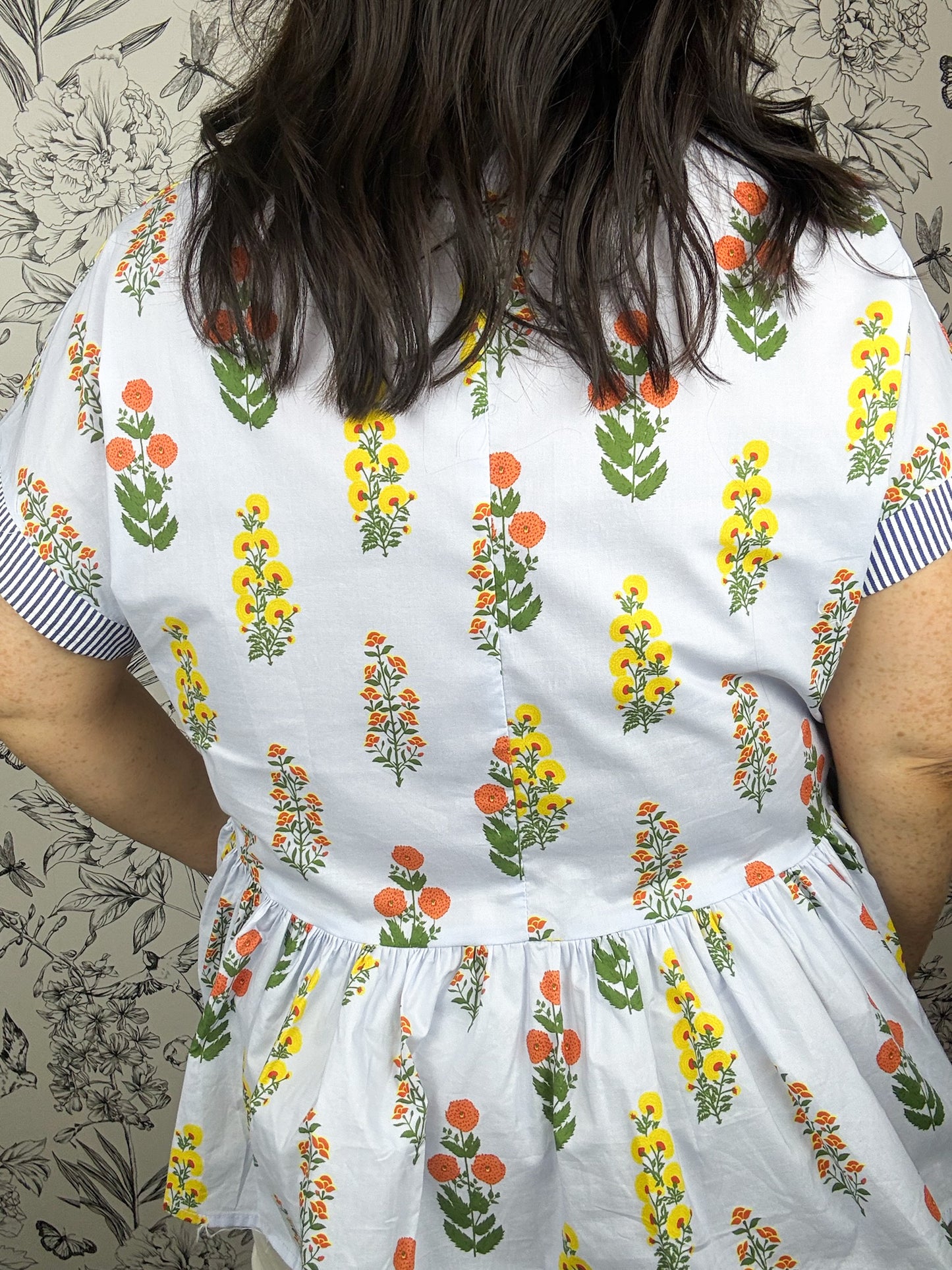 Bayside Bloom Button Up