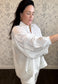 Pearl Glow Drape Top - Best & Co. Boutique