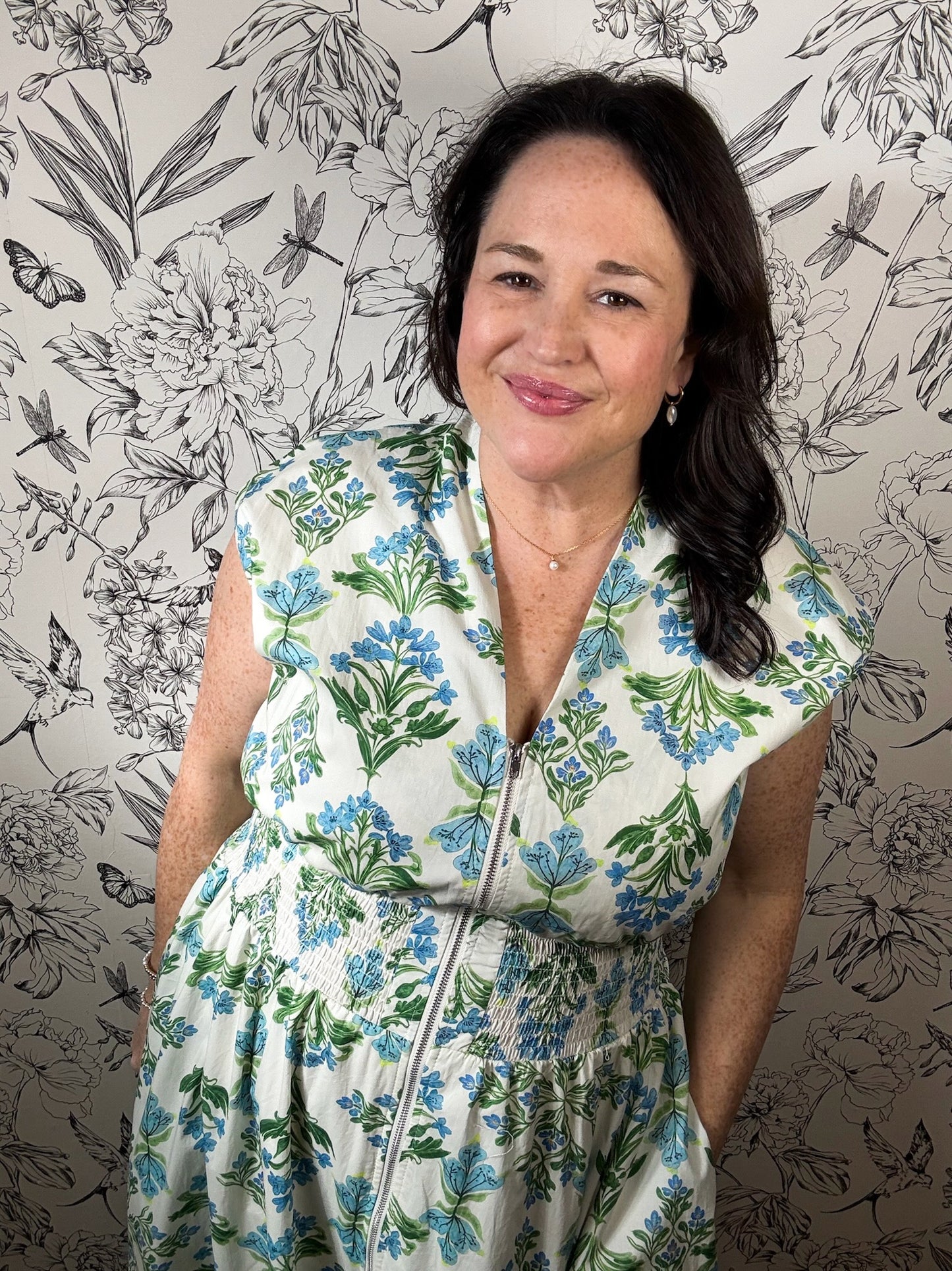 Easy Romance Floral Midi
