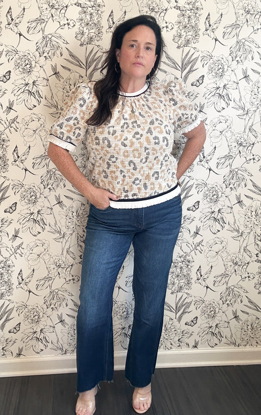 The Kelsey Royal Ankle Flare - Best & Co. Boutique