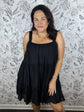 Ringmaster Mini Dress | Black