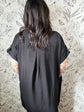 Black Anytime Shirt Dress in Curvy