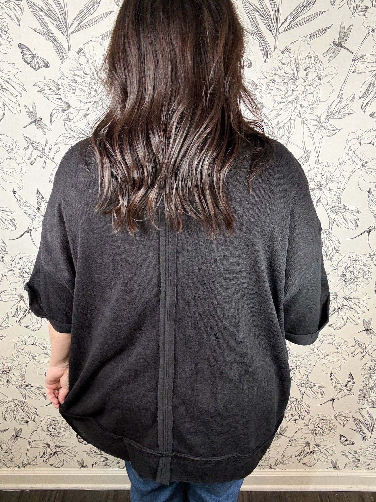 Wear on Repeat Knit Top Curvy