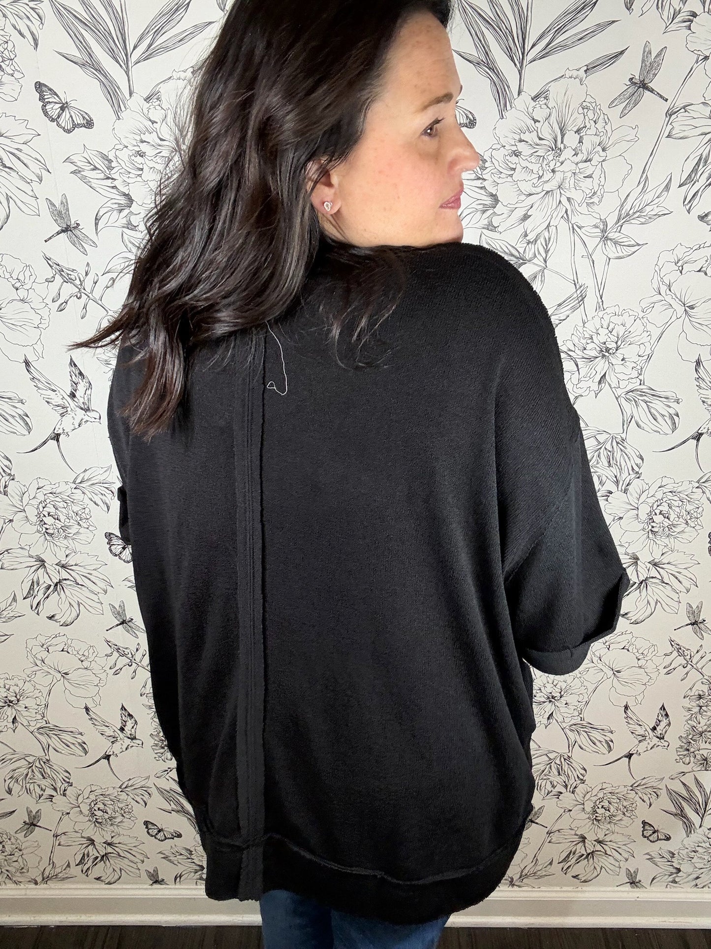 Wear on Repeat Knit Top Curvy