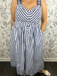 Anchors Away Stripe Mini