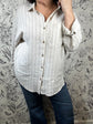 Alfie Stripe Linen Button Up