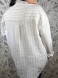 Alfie Stripe Linen Button Up