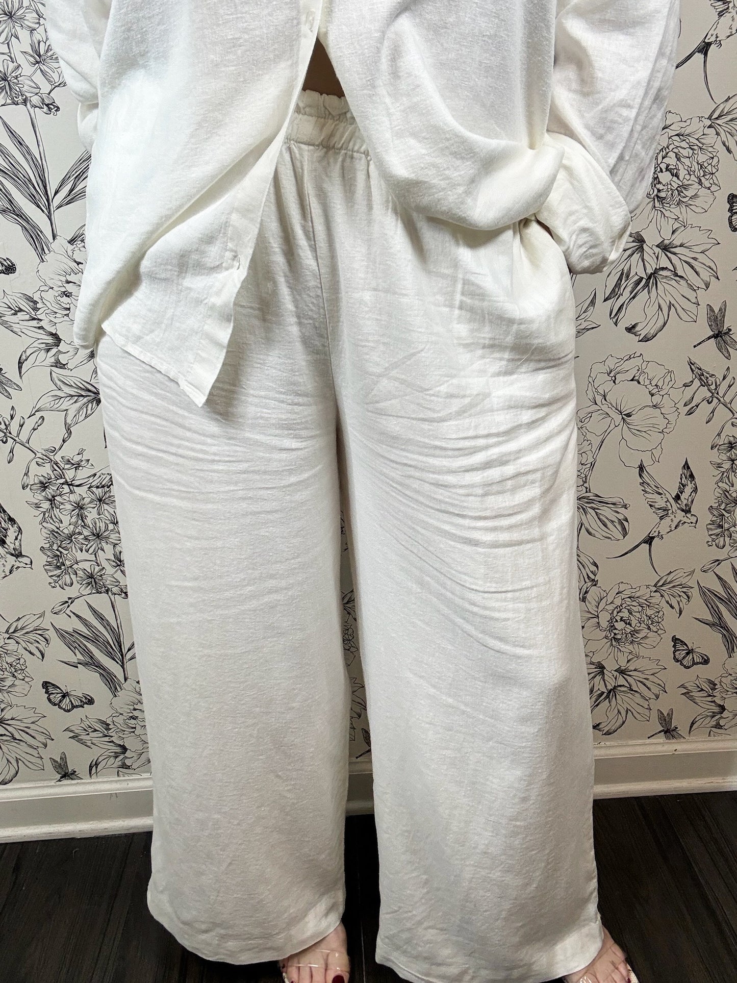 Scout white linen pant Z SUPPLY