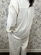 Alfie Button up in White