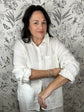 Alfie Button up in White