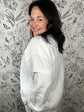 Alfie Button up in White