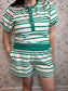 Emerald Coast Striped Terry Shorts