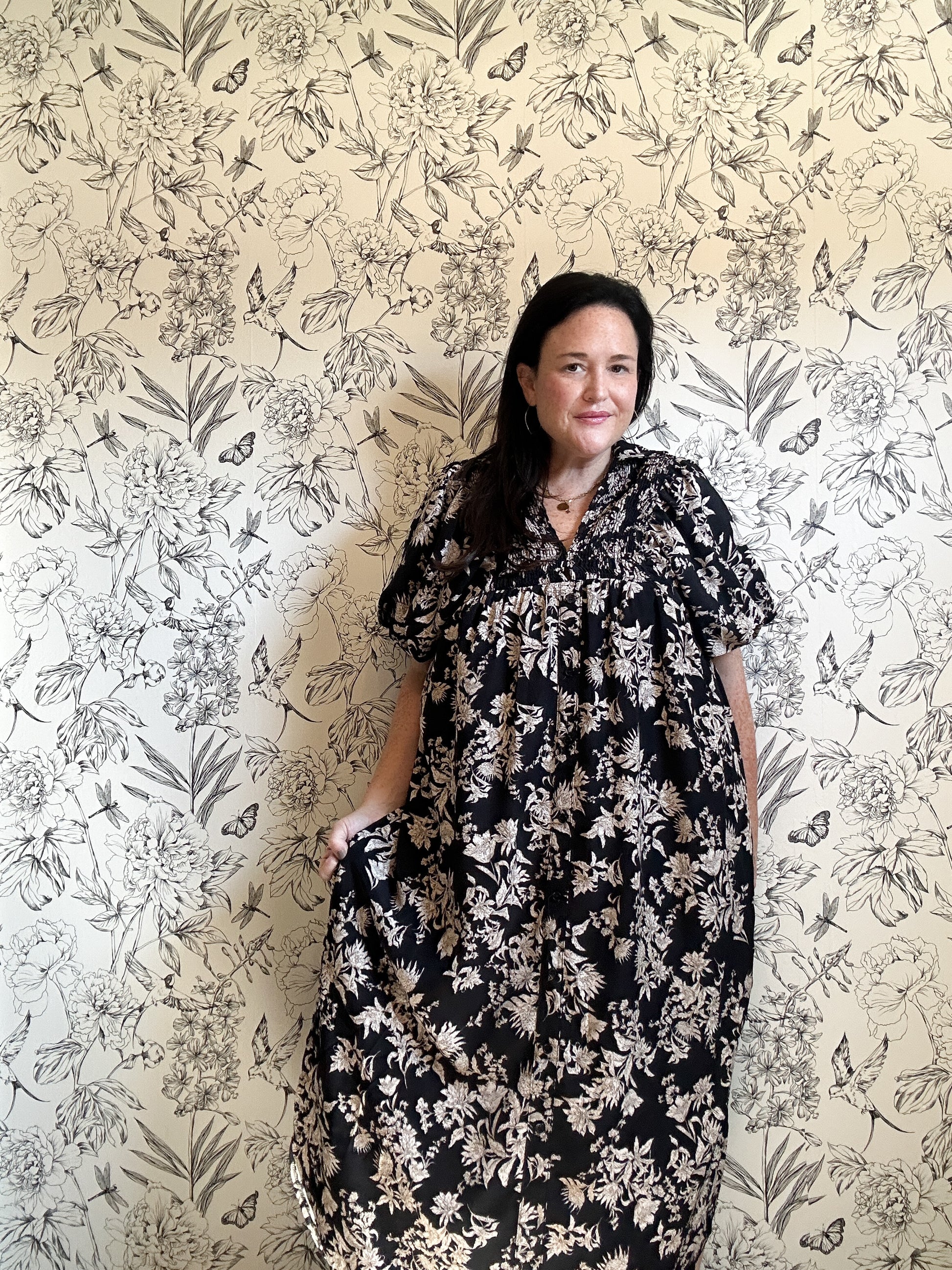 The Dahlia Floral Dress - Best & Co. Boutique