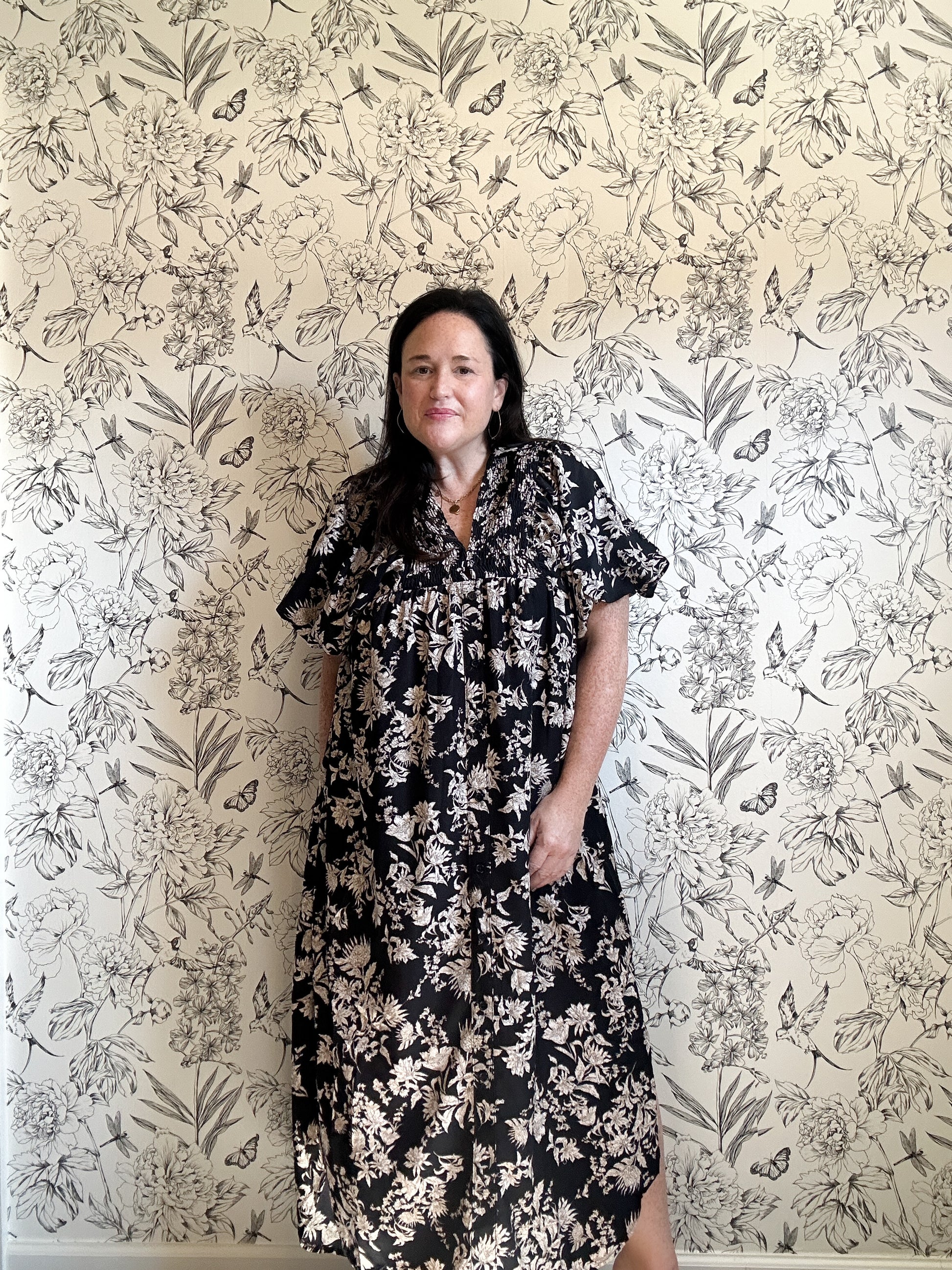 The Dahlia Floral Dress - Best & Co. Boutique