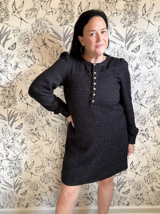 The Holly Boucle Dress - Best & Co. Boutique