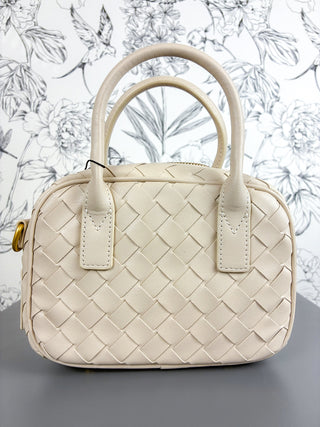 Uma Woven Crossbody | Ivory