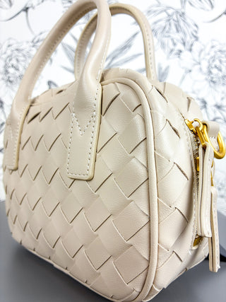 Uma Woven Crossbody | Ivory