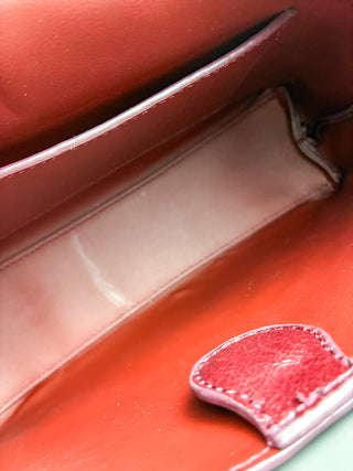 Amber Vegan Leather Small Hobo | Burgundy