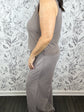 Sloane Jersey Tank | Taupe