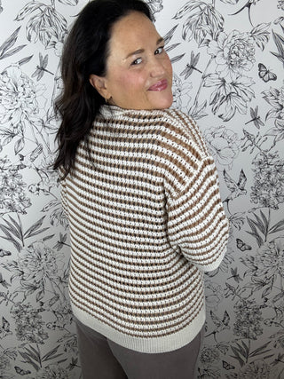 Kylo Striped Knit | Taro