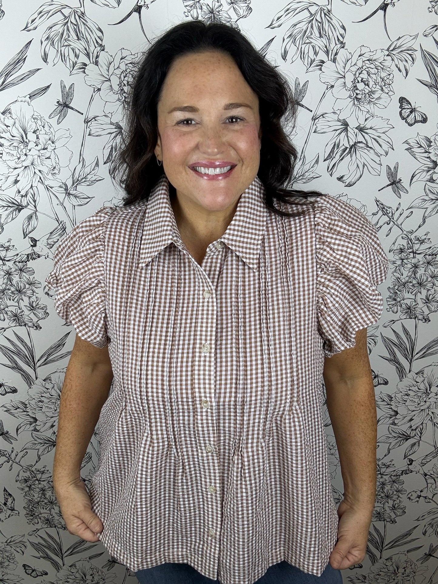 Sandbar Textured Button Up