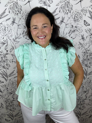 Sweet Pea Peplum Blouse