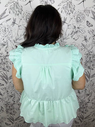 Sweet Pea Peplum Blouse