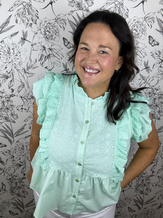 Sweet Pea Peplum Blouse
