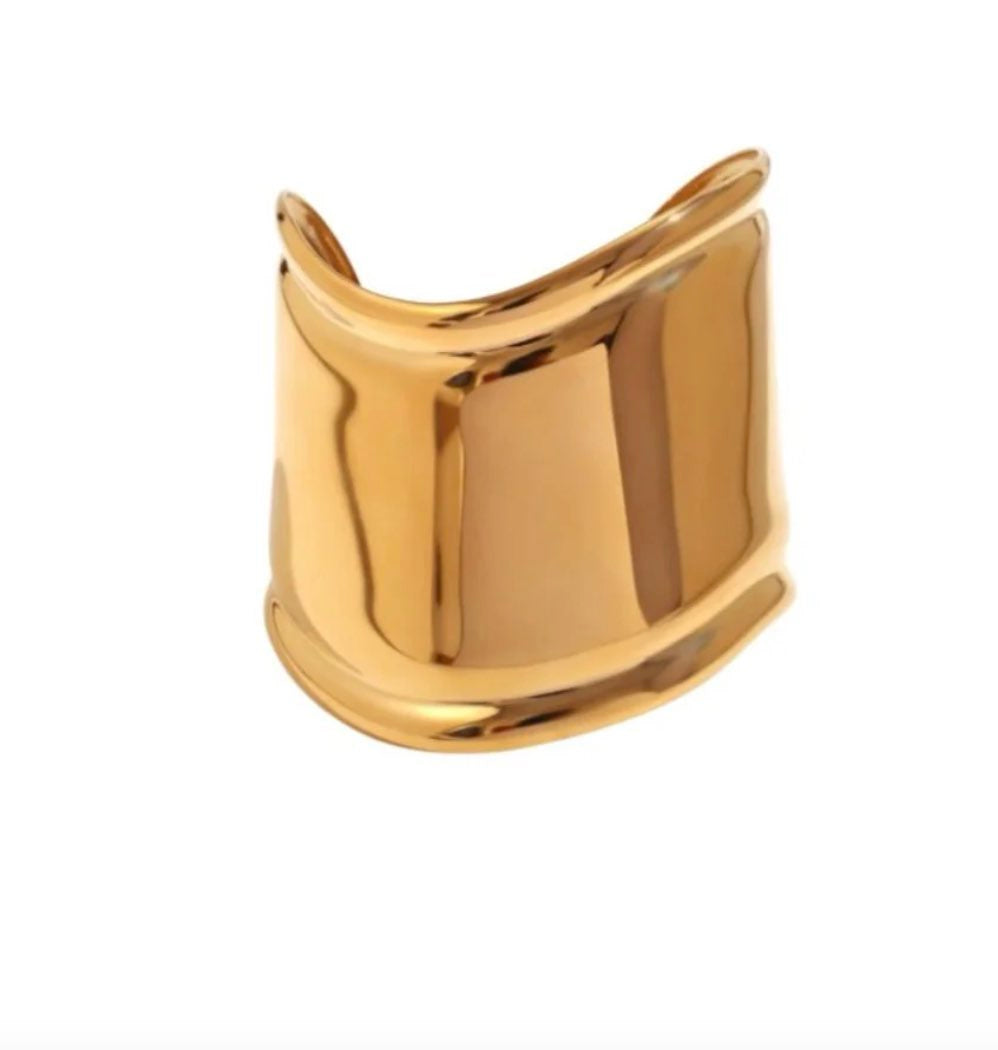 Antoinette Gold Cuff - Best & Co. Boutique