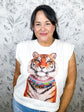 Rhinestone Blinged Tiger Muscle Tee GAME DAY LSU