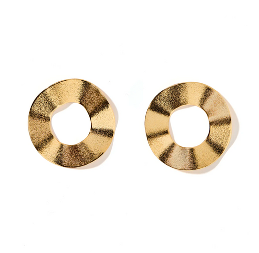Eliza Circle Earrings - Best & Co. Boutique