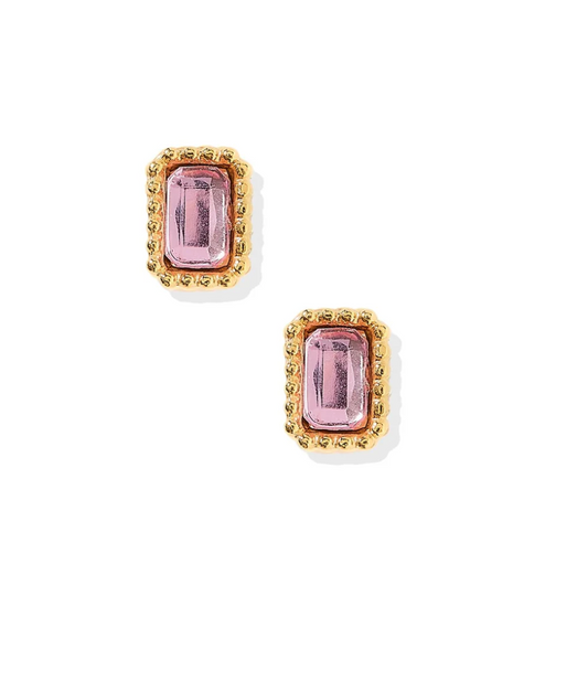 Madison Pink Stud Earring
