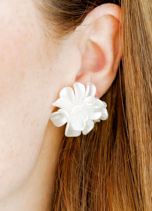 Mason Pearl Petal Earrings