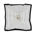 Classic Stripe Scarf | Black