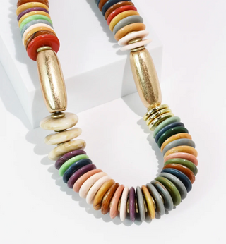Prism Earth Statement Necklace